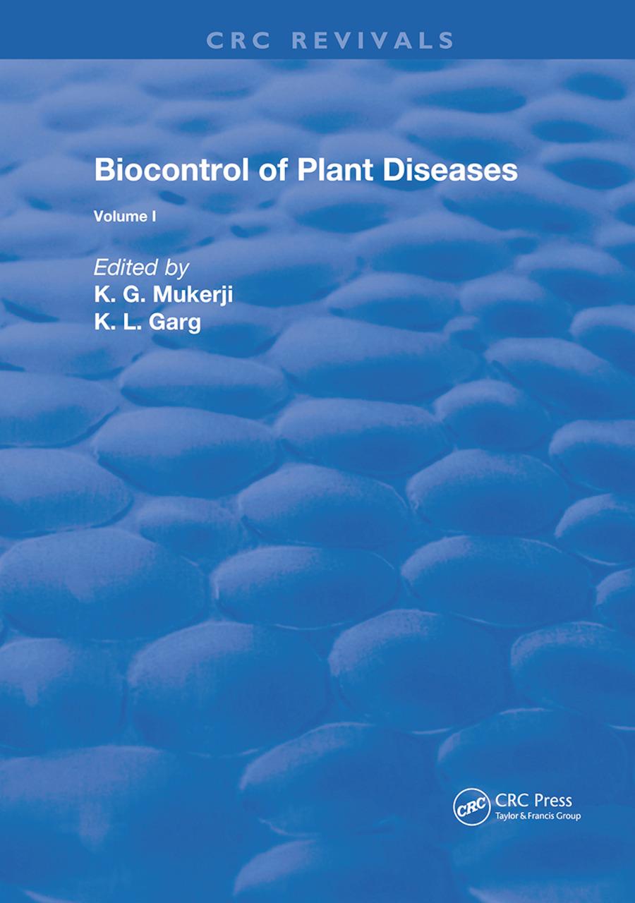 Carte Biocontrol Of Plant Diseases Mukerji