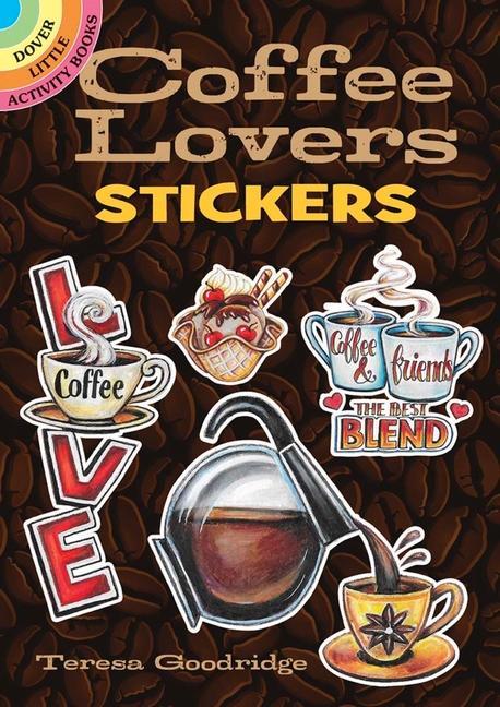 Книга Coffee Lovers Stickers Teresa Goodridge