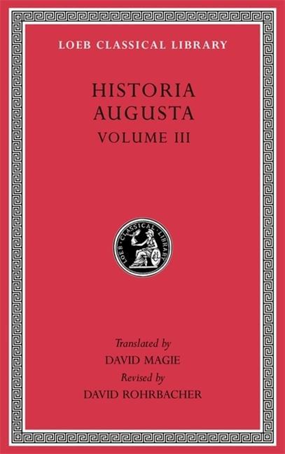 Livre Historia Augusta David Magie