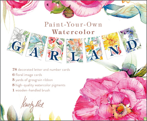 Könyv Paint-Your-Own Watercolor Garland: Illustrations by Kristy Rice 