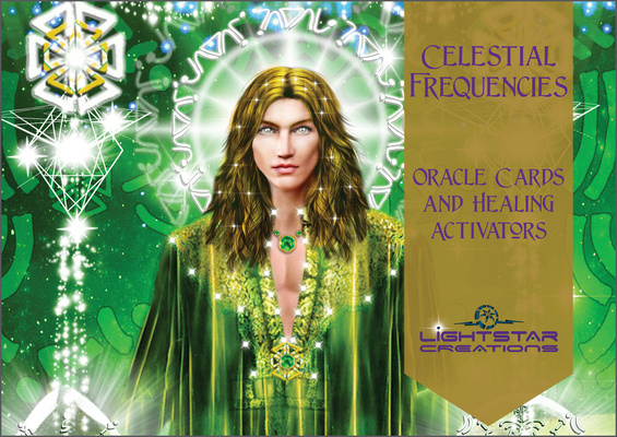 Book Celestial Frequencies: Oracle Cards and Healing Activators 