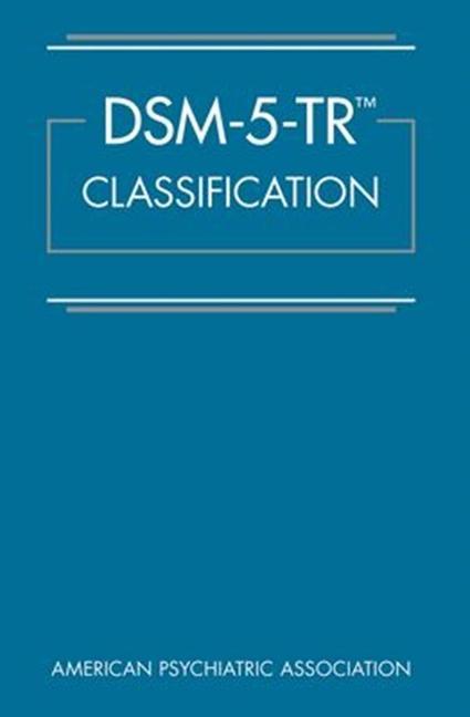 Carte DSM-5-TR (TM) Classification American Psychiatric Association