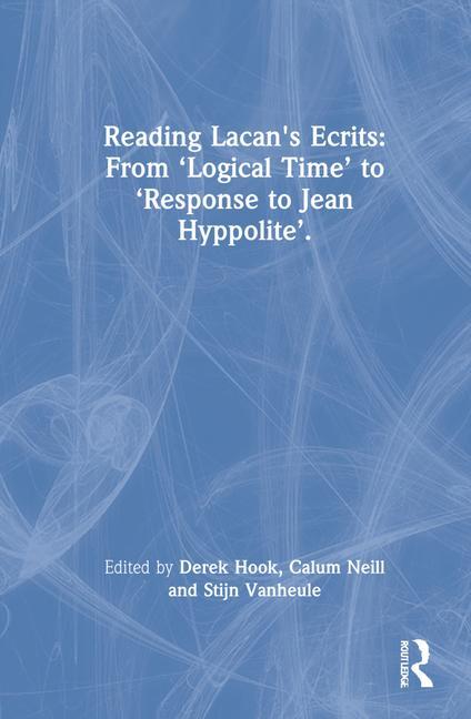 Boek Reading Lacan's Ecrits Derek Hook