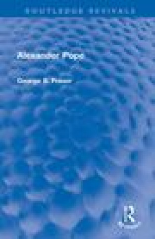 Knjiga Alexander Pope G.S. Fraser