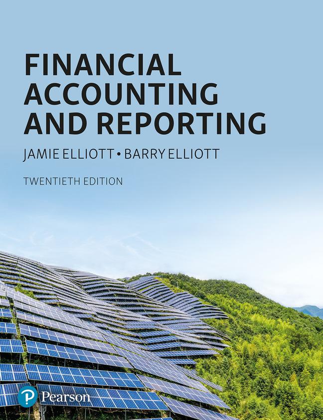Kniha Financial Accounting and Reporting Barry Elliott