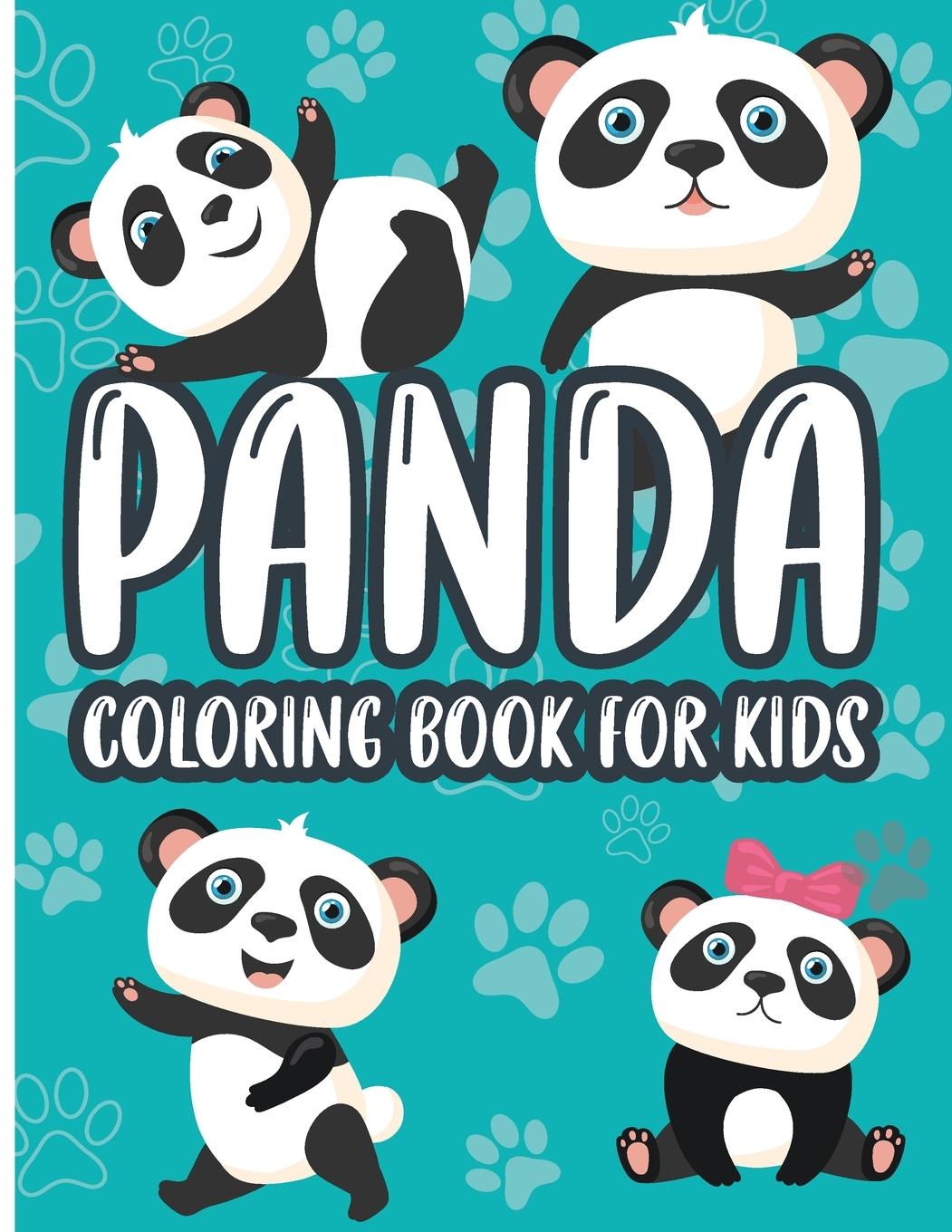 Kniha Panda Coloring Book for Kids 