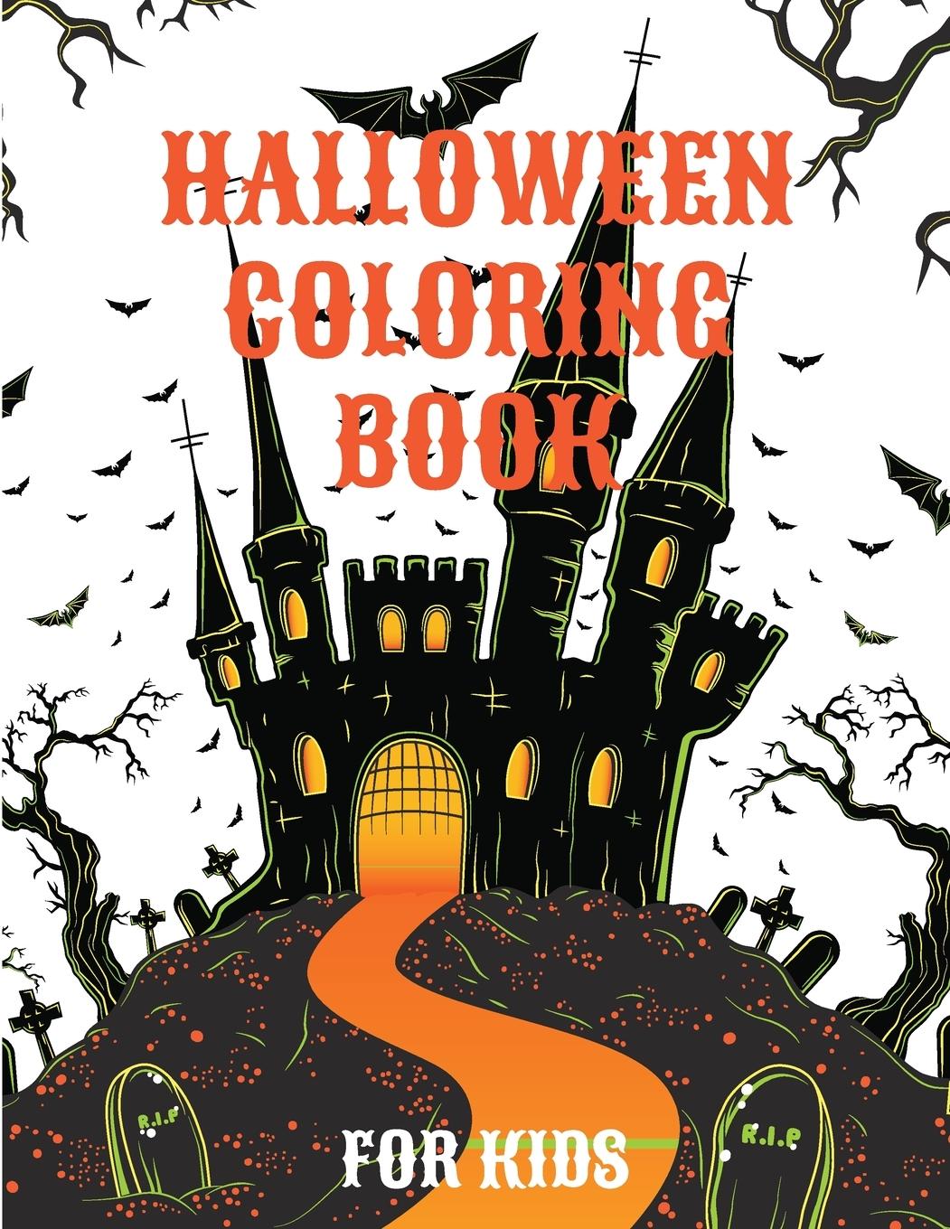 Книга Halloween Coloring Book 