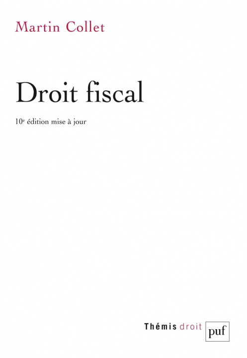 Kniha Droit fiscal Collet
