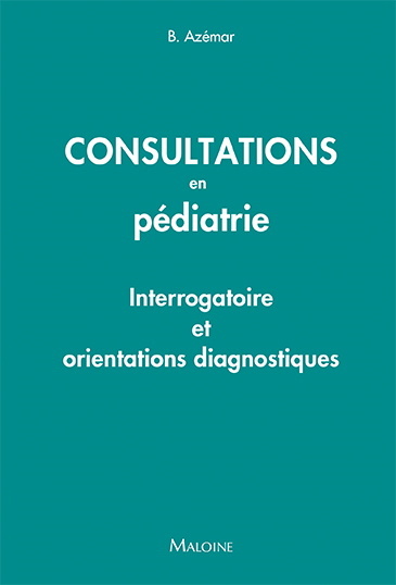 Kniha Consultations en pediatrie AZEMAR B.