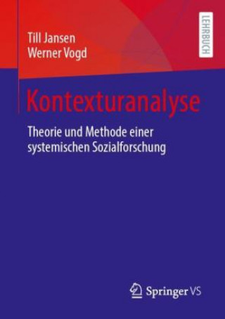 Buch Kontexturanalyse Werner Vogd