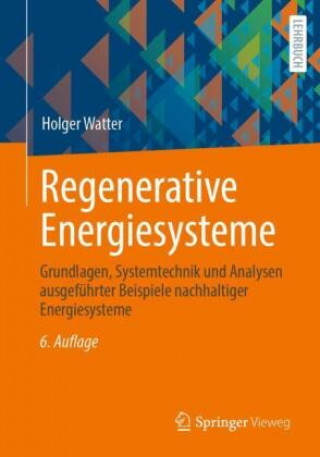 Boek Regenerative Energiesysteme Holger Watter
