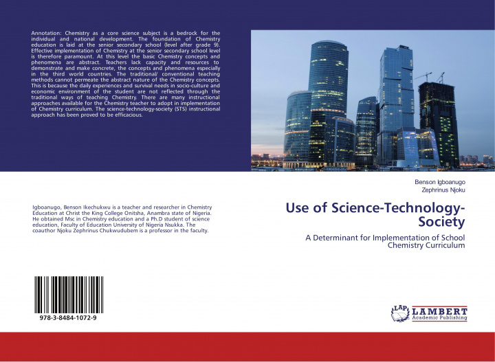 Knjiga Use of Science-Technology-Society Zephrinus Njoku