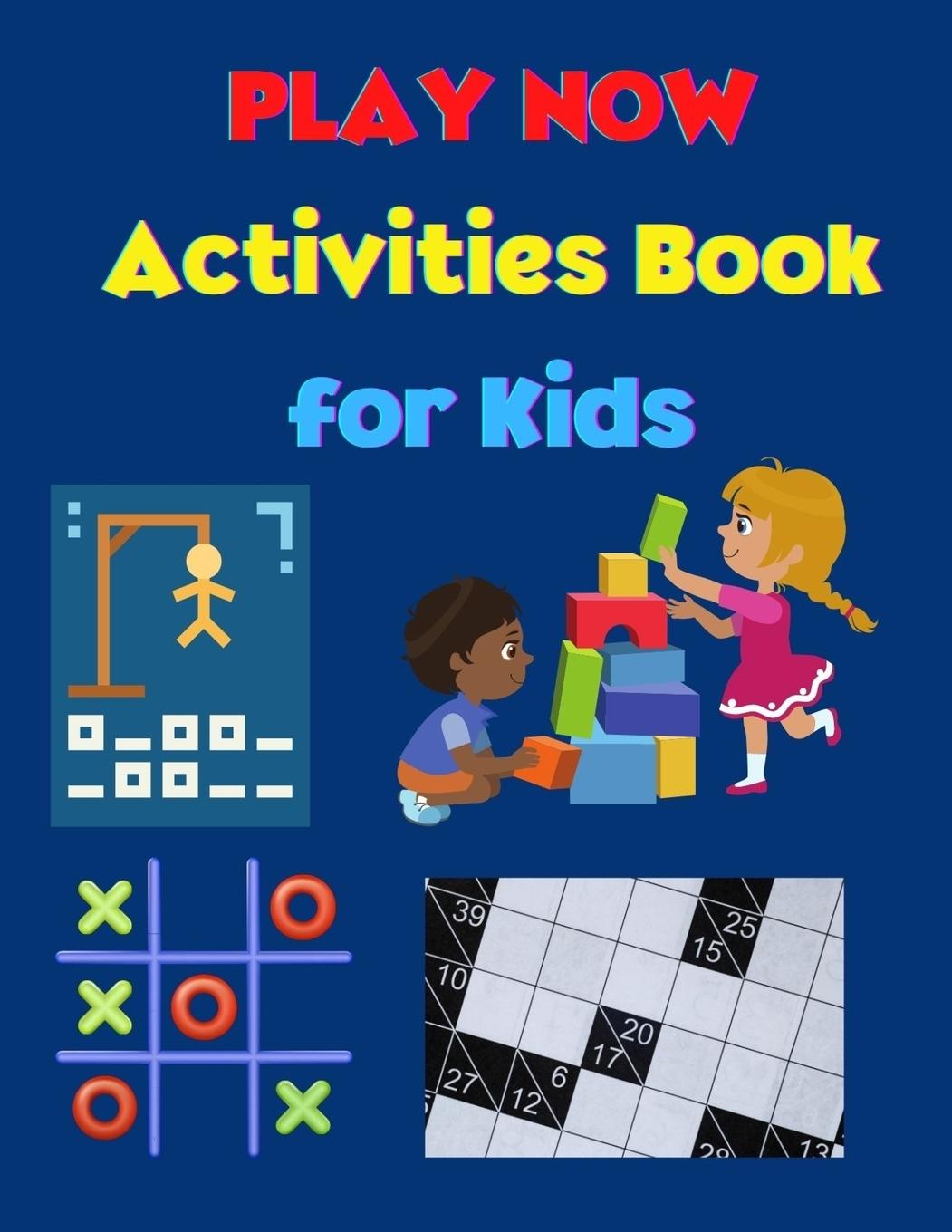 Carte PLAY NOW - Activities Book for Kids 