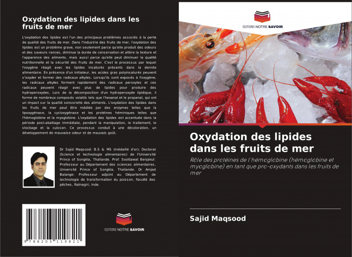 Książka Oxydation des lipides dans les fruits de mer 