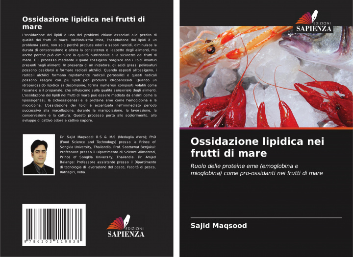 Könyv Ossidazione lipidica nei frutti di mare 