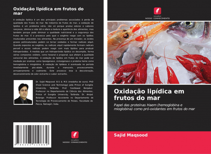 Kniha Oxidacao lipidica em frutos do mar 