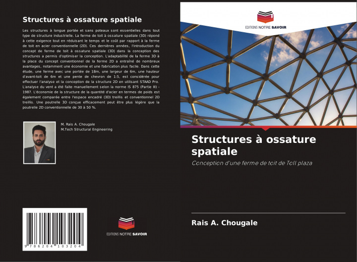 Knjiga Structures a ossature spatiale Rais A. Chougale