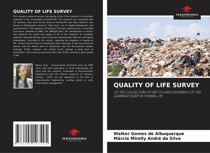 Kniha Quality of Life Survey Márcia Mirelly André da Silva