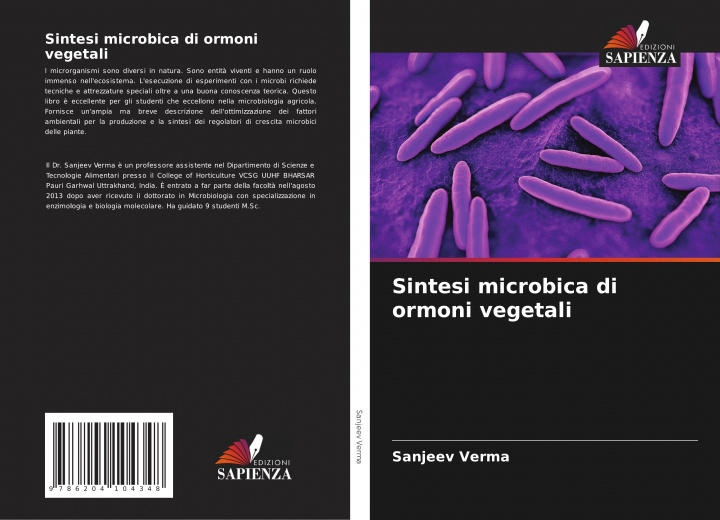 Книга Sintesi microbica di ormoni vegetali 