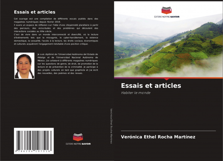 Knjiga Essais et articles Verónica Ethel Rocha Martínez