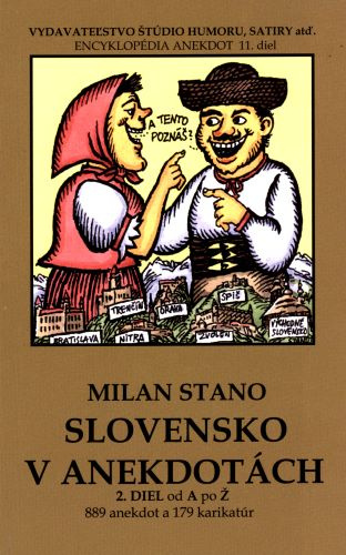 Könyv Slovensko v anekdotách, 2. diel Milan Stano