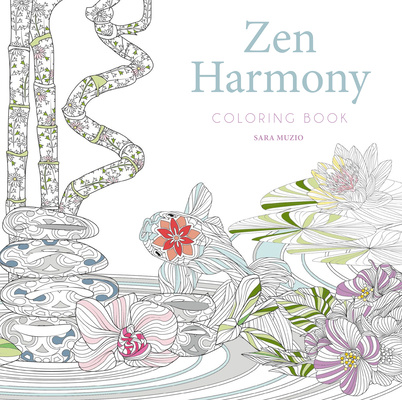 Kniha Zen Harmony Coloring Book 