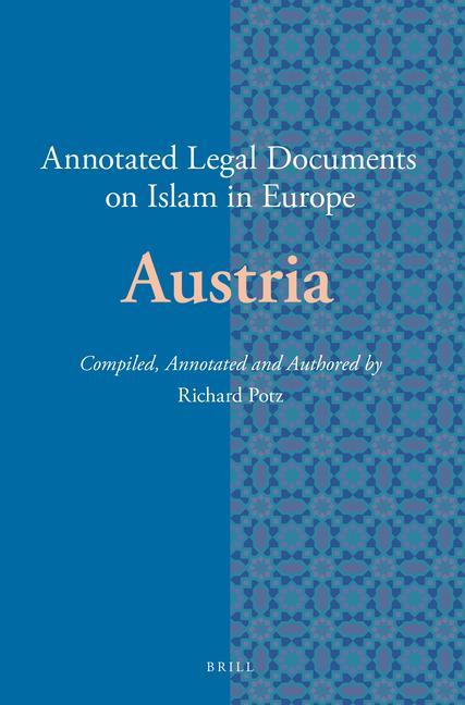 Knjiga Annotated Legal Documents on Islam in Europe: Austria Richard Potz