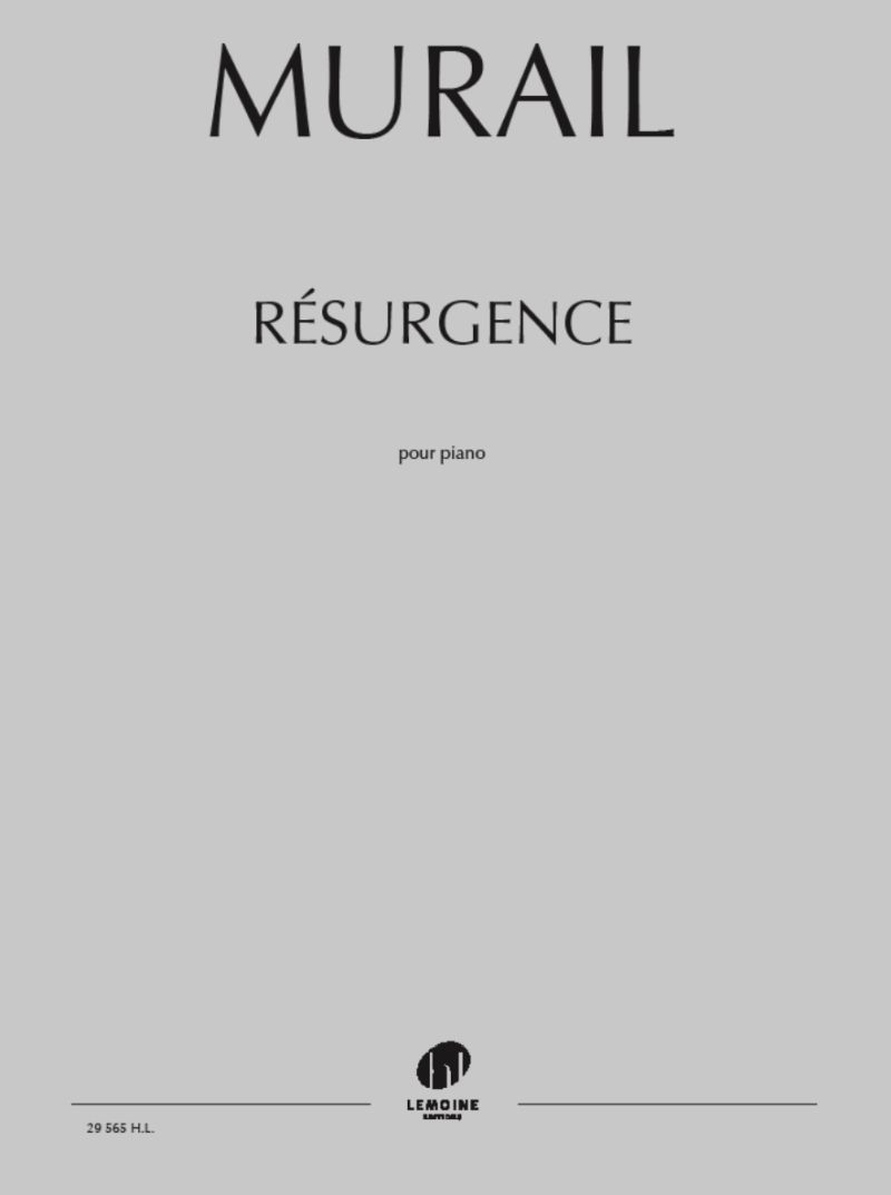 Materiale tipărite RESURGENCE --- PIANO 