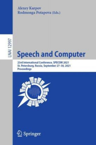 Knjiga Speech and Computer Alexey Karpov