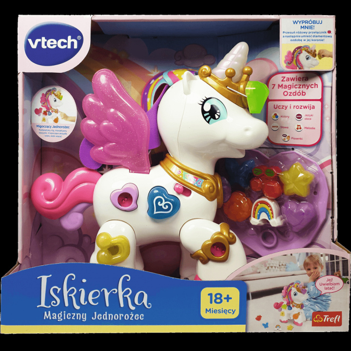 Książka Iskierka Magiczny Jednorożec VTech 61239 