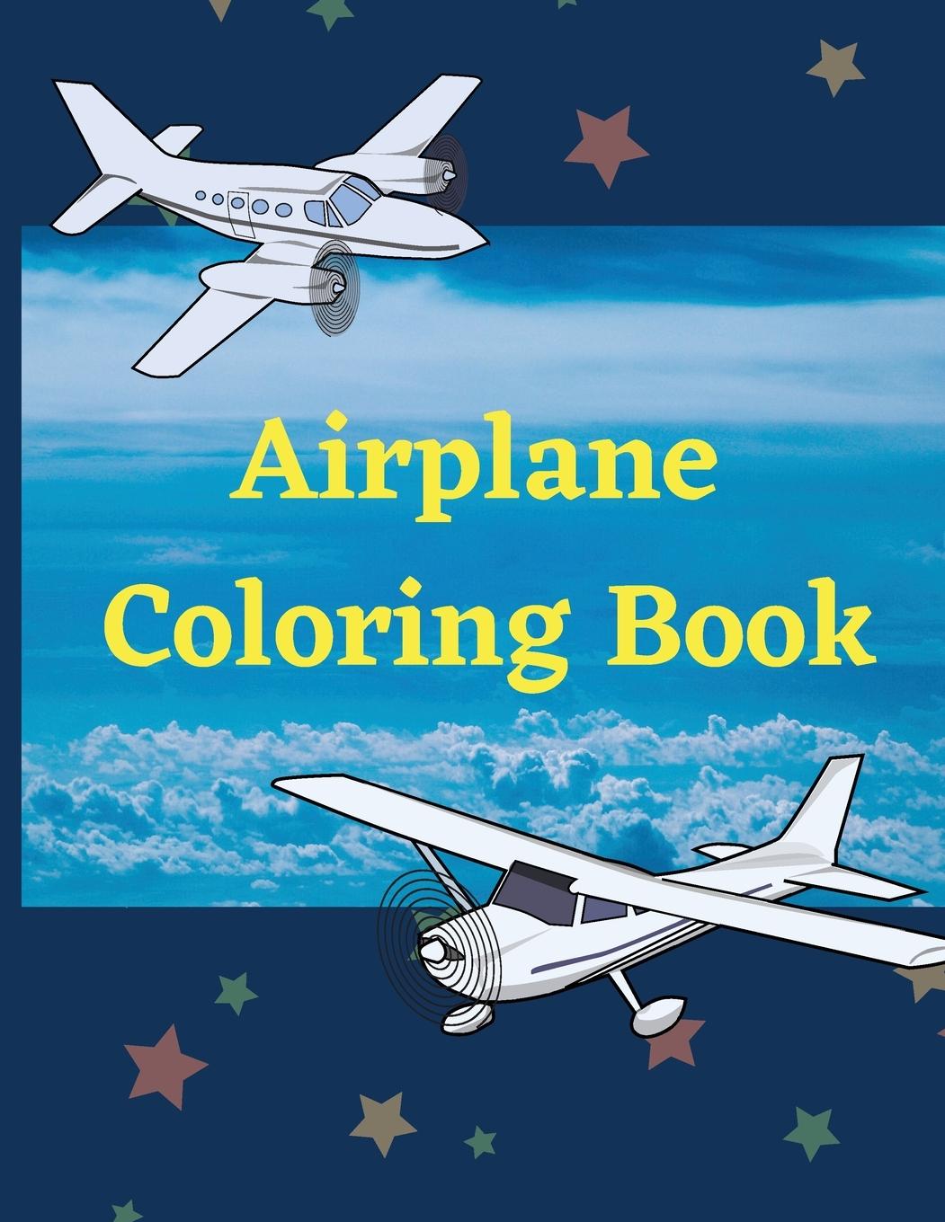 Carte Airplane Coloring Book 