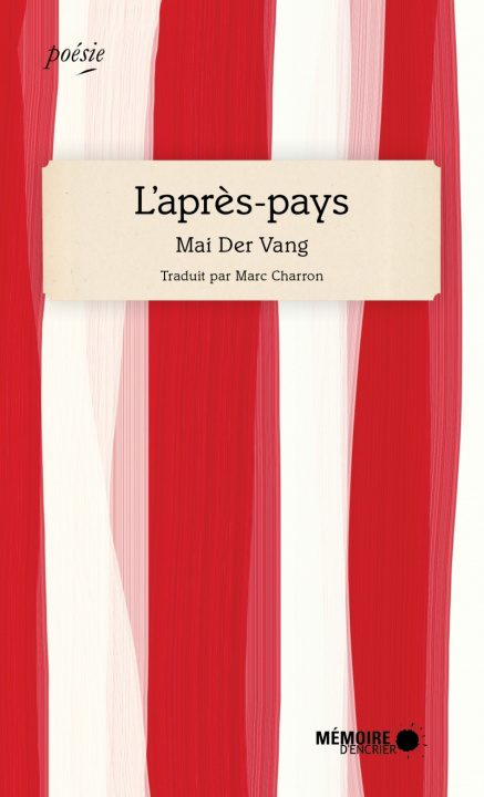 Knjiga L'après-pays Mai DER VANG