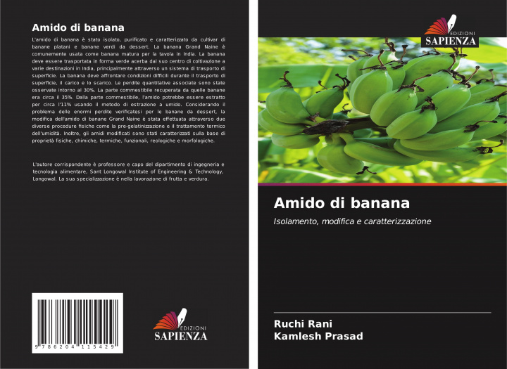 Kniha Amido di banana Kamlesh Prasad