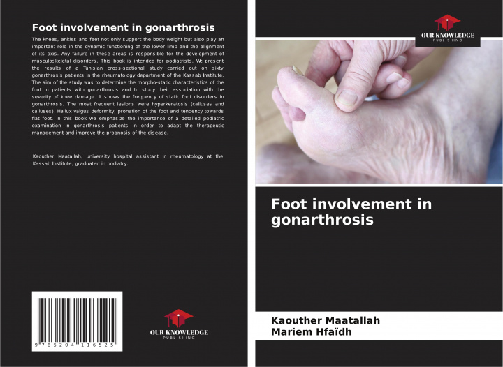 Carte Foot involvement in gonarthrosis Mariem Hfa?dh