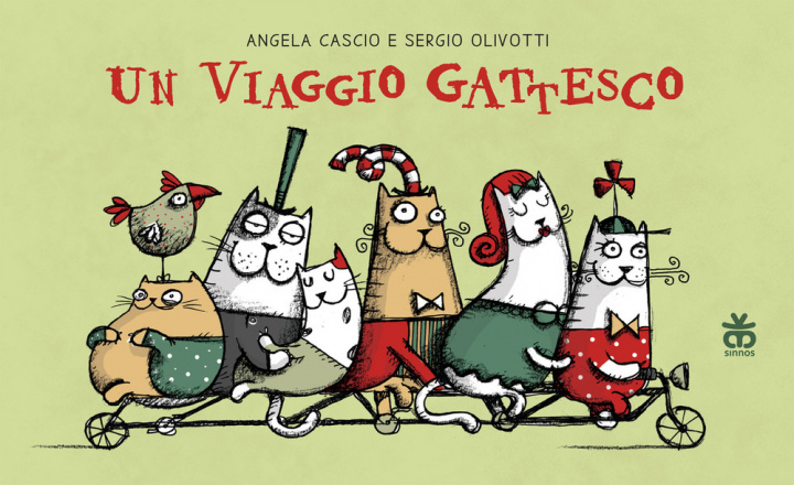 Könyv viaggio gattesco Angela Cascio