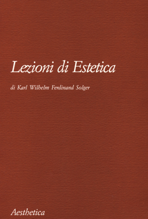 Kniha Lezioni di estetica Karl W. F. Solger