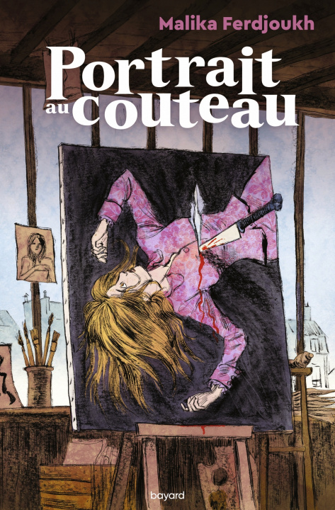 Boek Portrait au couteau Malika Ferdjoukh