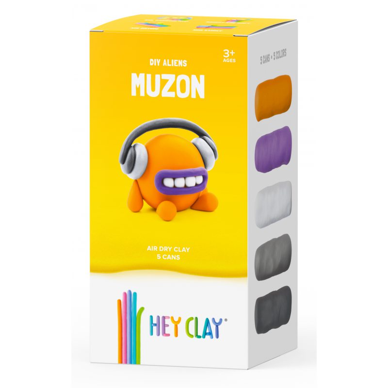 Gra/Zabawka Masa plastyczna Hey Clay Muzon HCLMA001PCS 