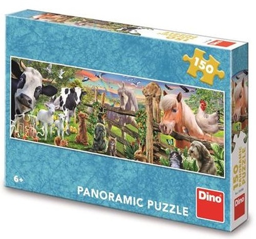 Hra/Hračka Puzzle 150 Farma panoramic 