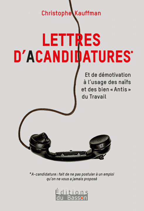 Boek Lettres d'acandidatures Kauffman