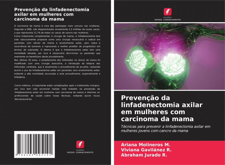 Kniha Prevencao da linfadenectomia axilar em mulheres com carcinoma da mama Viviana Gavilánez R.