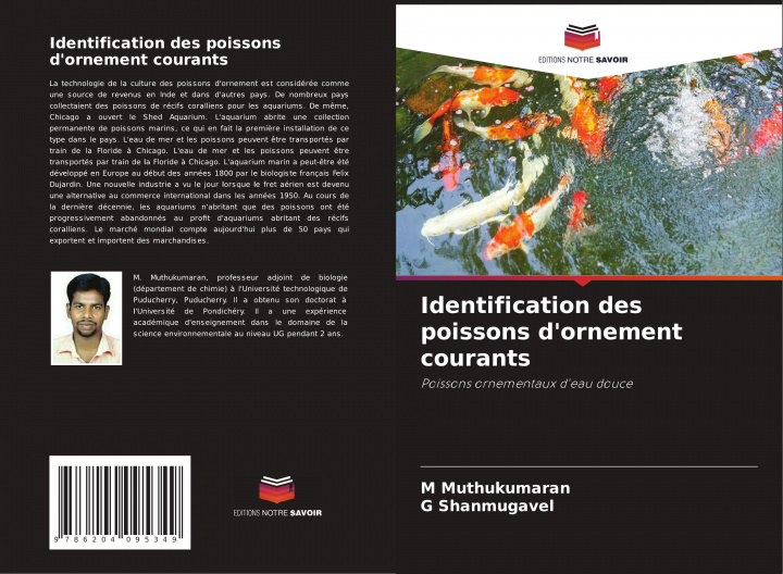 Knjiga Identification des poissons d'ornement courants G. Shanmugavel