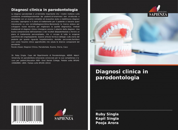 Книга Diagnosi clinica in parodontologia Kapil Singla