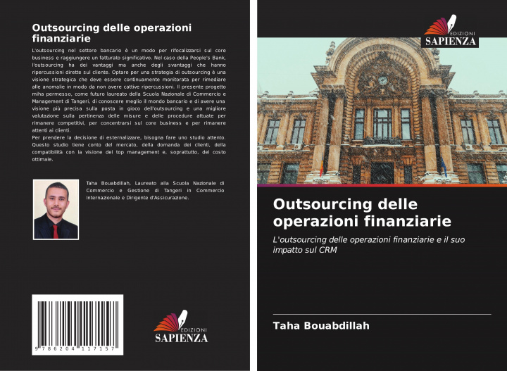 Kniha Outsourcing delle operazioni finanziarie 