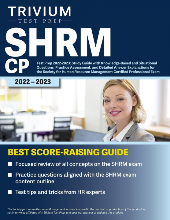 Book SHRM CP Test Prep 2022-2023 