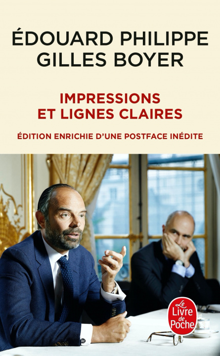 Livre Impressions et lignes claires Edouard Philippe