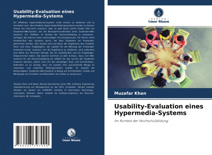 Knjiga Usability-Evaluation eines Hypermedia-Systems Muzafar Khan
