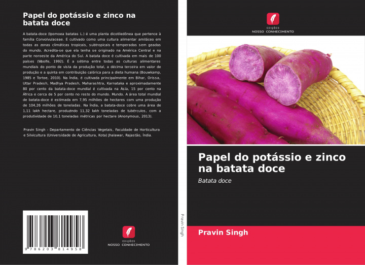 Knjiga Papel do potassio e zinco na batata doce Pravin Singh