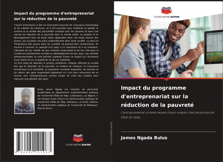 Knjiga Impact du programme d'entreprenariat sur la reduction de la pauvrete James Ngada Bulus