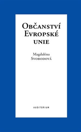 Książka Občanství Evropské unie Magdaléna Svobodová